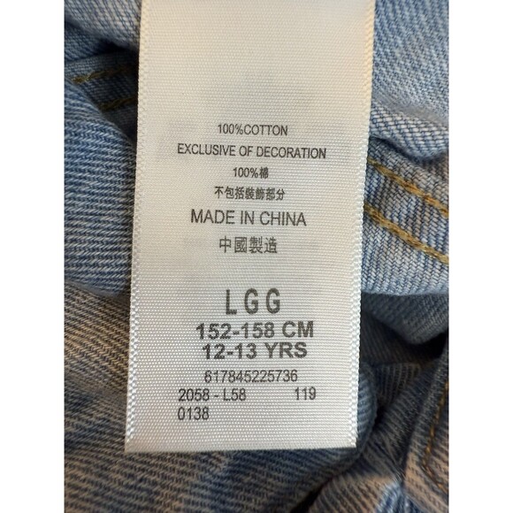 Levi’s Denim Classic Kids Trucker Jacket Size L (12-13 yrs) - Picture 8 of 11